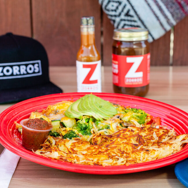 Zorro's Breakfast & Lunch Menu